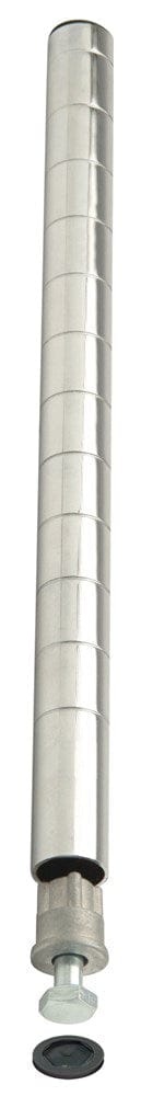Winco Storage & Transport Each Winco VC-48P Chrome Plated Wire Shelf Post 48 Inches | Denson CFE