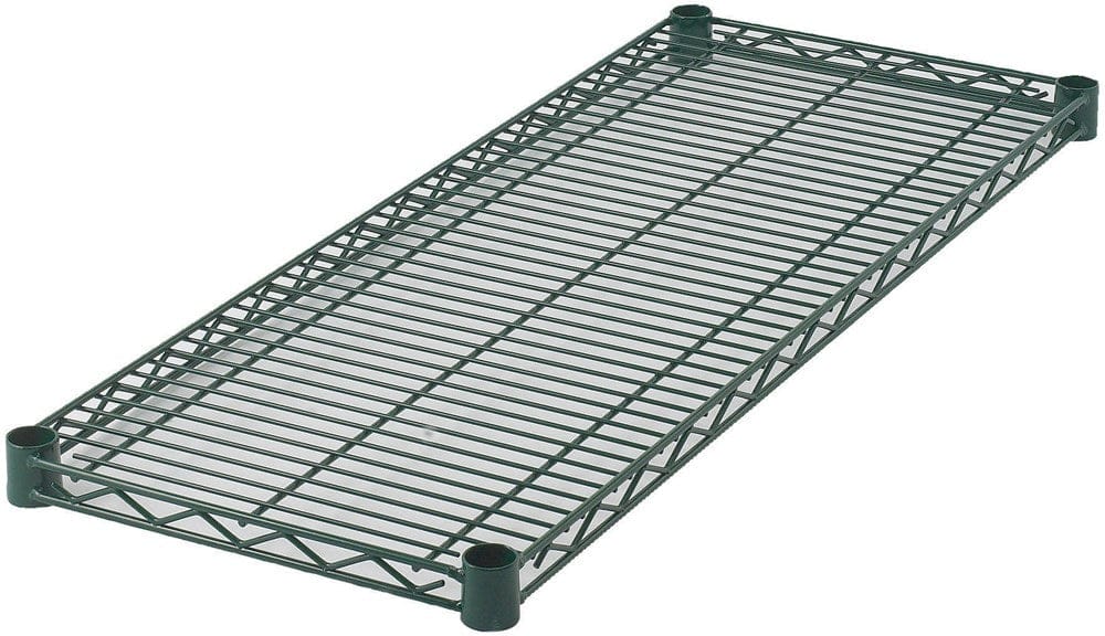 Winco Storage & Transport Each Winco VEX-1430 Wire Shelf Epoxy Coated Green 14 Inch x 30 Inch | Denson CFE