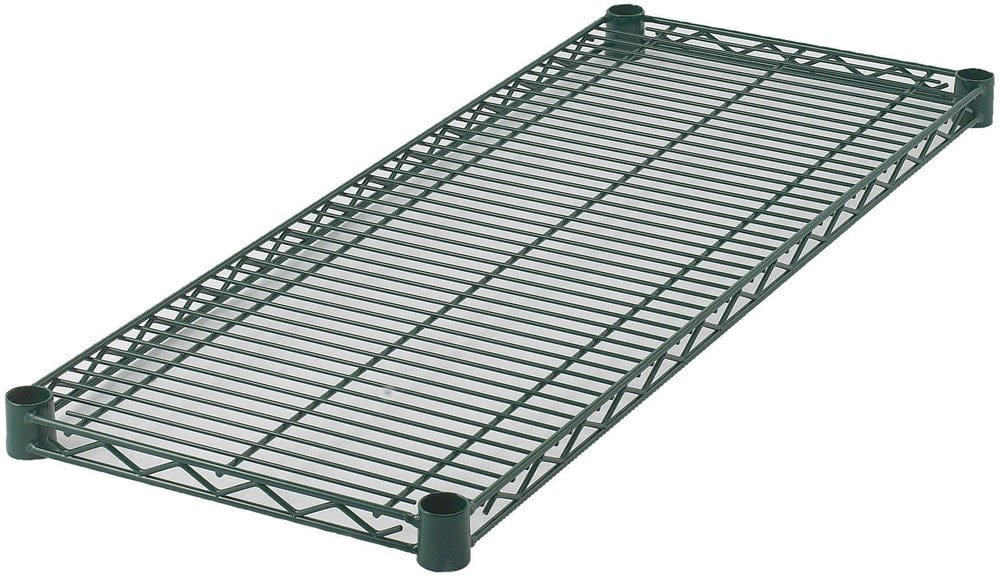 Winco Storage & Transport Each Winco VEX-1842 Wire Shelf Epoxy Coated 18 x 42 Green NSF Approved | Denson CFE