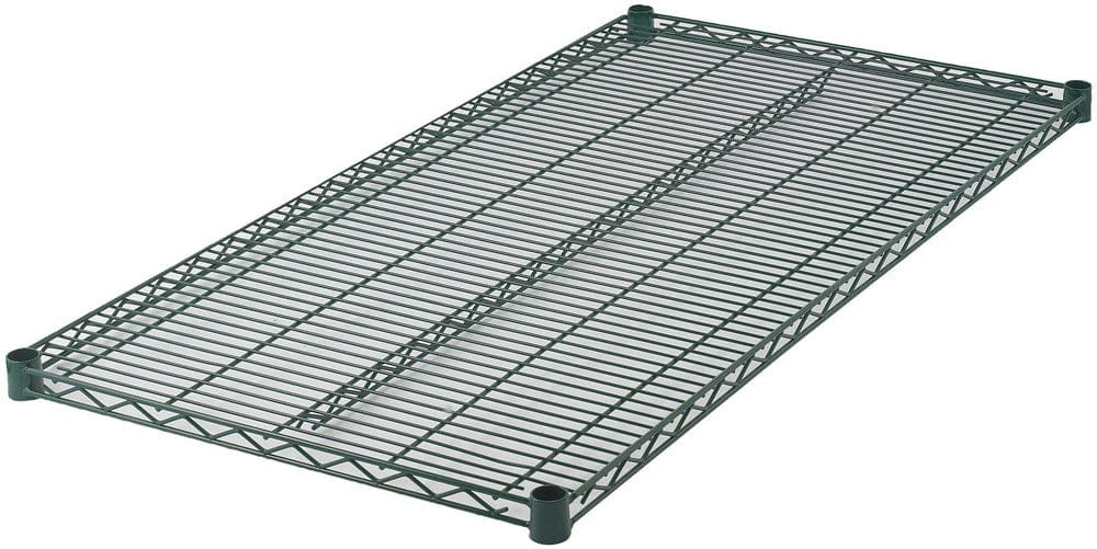 Winco Storage & Transport Each Winco VEX-2430 Wire Shelf Epoxy Coated 24 Inches x 30 Inches Green NSF Approved | Denson CFE