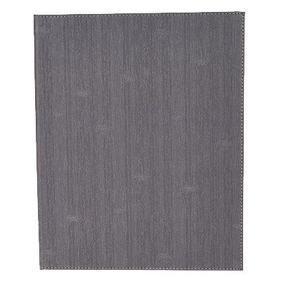 Winco Tabletop & Serving Each Winco LMD-811GY Elegant Grey Double-Sided Menu Cover for 8.5 x 11 Inserts | Denson CFE
