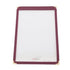 Winco Tabletop & Serving Each Winco PMC-5U Burgundy Menu Cover for 5x8 Paper with Double Stitched Edging | Denson CFE