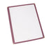 Winco Tabletop & Serving Each Winco PMC-9U Burgundy Single Menu Cover for A4 Let | Denson CFE