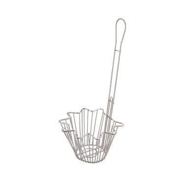 Winco Tabletop & Serving Each Winco TB-20 Taco Salad Bowl Fry Basket Round 18 Inch Handle | Denson CFE