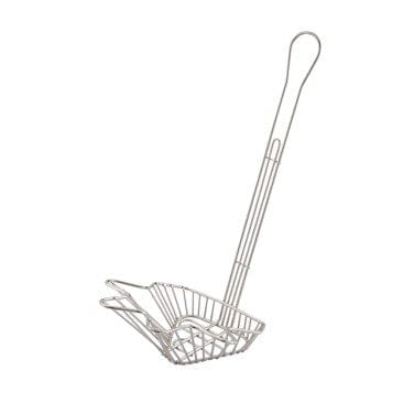 Winco Tabletop & Serving Each Winco TB-22 Taco Salad Bowl Fry Basket Triangle Nickel Plated 18 Inch | Denson CFE