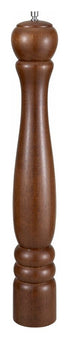Winco Tabletop & Serving Each Winco WPM-18 Traditional 18 Inch Pepper Mill with Zinc Alloy Grinder and Oak Finish | Denson CFE