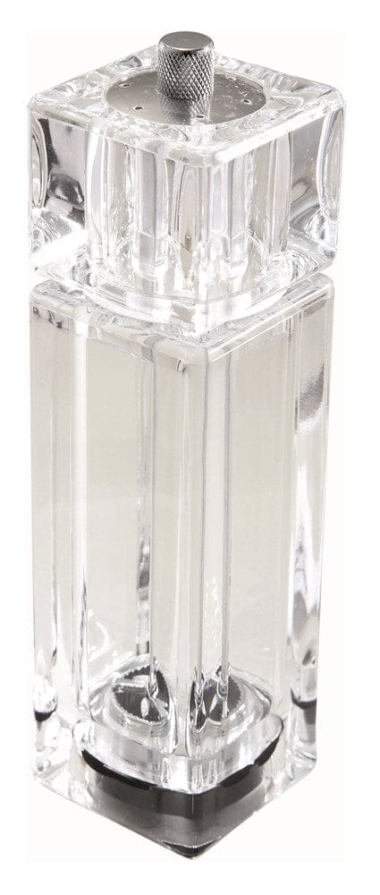 Winco Tabletop & Serving Each Winco WPMP-6 Clear Acrylic Pepper Mill and Salt Shaker 6 Inch | Denson CFE