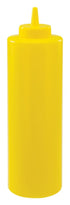 Winco Tabletop & Serving Pack / Yellow Winco PSB-24Y 24oz Yellow Squeeze Bottles Pack of 6 | Denson CFE