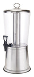 Winco Tabletop & Serving Set Winco 904 Polished Stainless Steel Ice Core Cold Beverage Dispenser 2.25 Gallons | Denson CFE