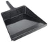 Winco Unclassified Each / Black Winco DP-1618K Large Plastic Dust Pan 16 inches x 18 inches x 5-1/4 inches Black | Denson CFE