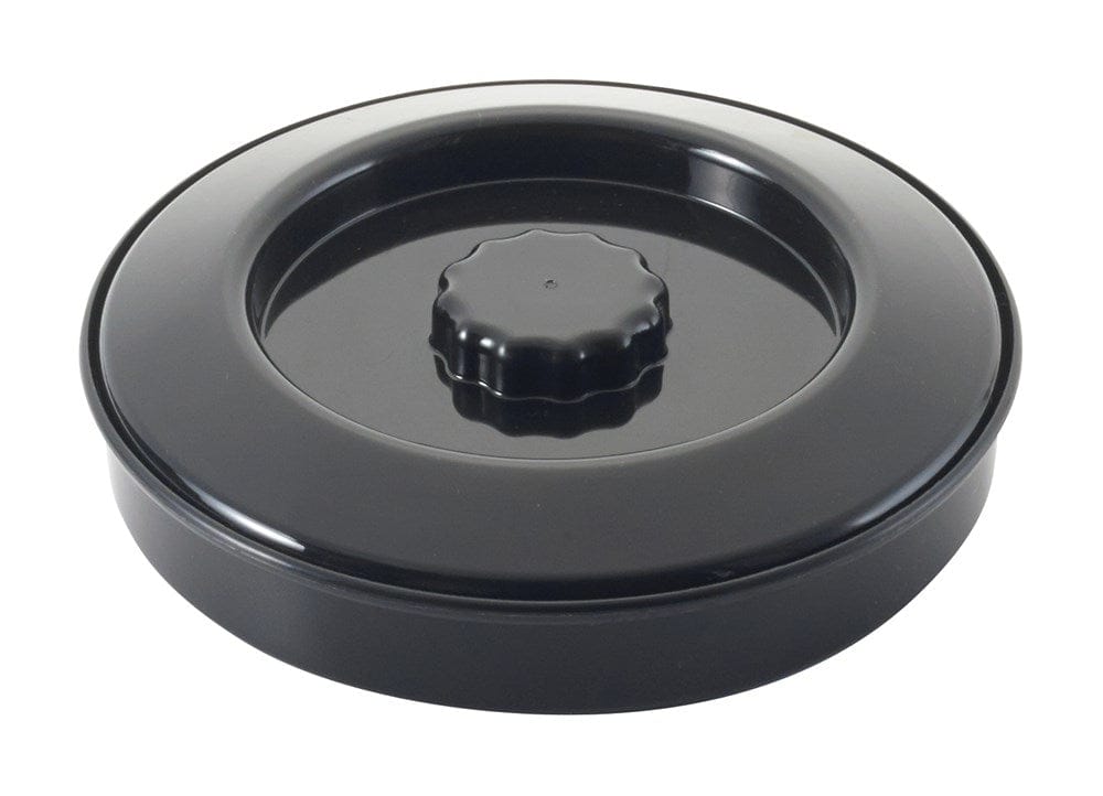Winco Unclassified Each / Black Winco PTW-7K Black Tortilla Warmer Polypropylene 7.5 Inch Round | Denson CFE
