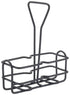 Winco Unclassified Each / Black Winco WH-3K Cruet Rack for Six Ounce Oil and Vinegar Bottles Black Coating | Denson CFE