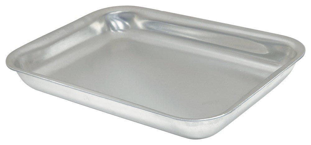 Winco Unclassified Each Winco ACVP-0608 Rectangular Aluminum Serving and Display Tray 8 inches x 6 inches | Denson CFE