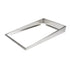 Winco Unclassified Each Winco ADB-4 Stainless Steel Full Size Angled Display Adapter | Denson CFE