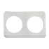 Winco Unclassified Each Winco ADP-808 Two Hole Steam Table Adapter Plate 8 3/8 Inches Diameter for 7 Quart Insets | Denson CFE
