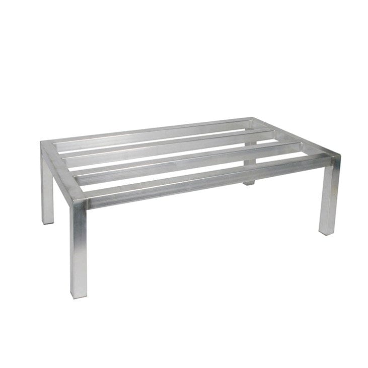Winco Unclassified Each Winco ADRK-2048 Aluminum Dunnage Rack 48 x 20 x 12 Inches with 1500 Pound Capacity | Denson CFE
