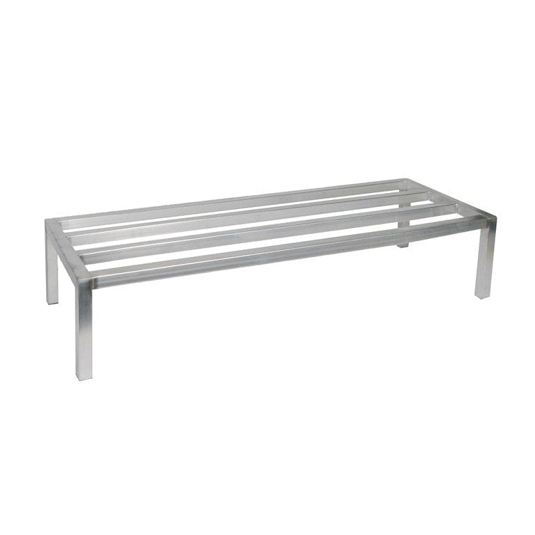 Winco Unclassified Each Winco ADRK-2060 Aluminum Dunnage Rack 60 inches x 20 inches x 12 inches Maximum Capacity 1200 Pounds | Denson CFE
