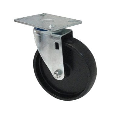 Winco Unclassified Each Winco ALRC-5P 5 Inch Heavyweight Caster with Mounting Plate for ALRK-3 | Denson CFE