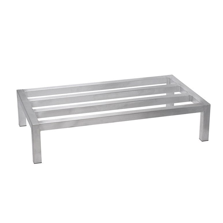 Winco Unclassified Each Winco ASDR-2048 Dunnage Rack, 20" x 48" x 8", Aluminum, NSF
