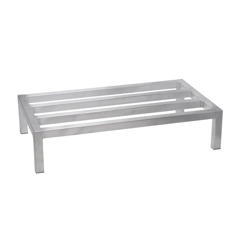 Winco Unclassified Each Winco ASDR-2048 Heavy-Duty Aluminum Dunnage Rack 20 Inch x 48 Inch x 8 Inch Holds 1500 Pounds | Denson CFE