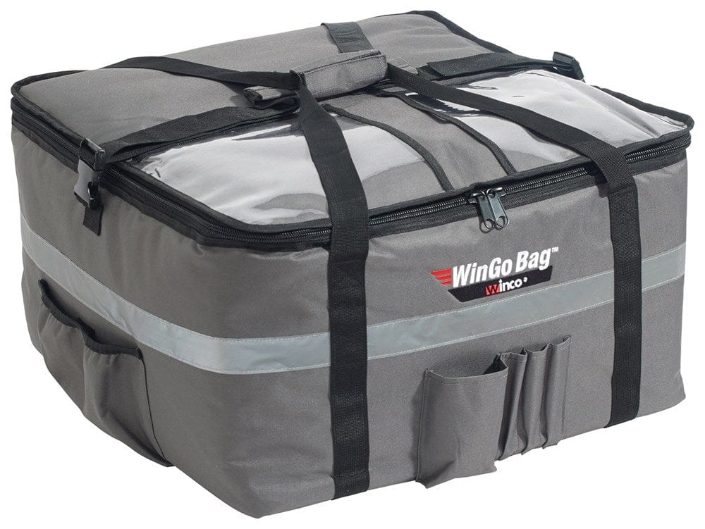 Winco Unclassified Each Winco BGCB-2212 WinGo Bag Premium Catering Bag X-Large Insulated Waterproof with Multiple Pockets and Heavy-Duty Straps | Denson CFE