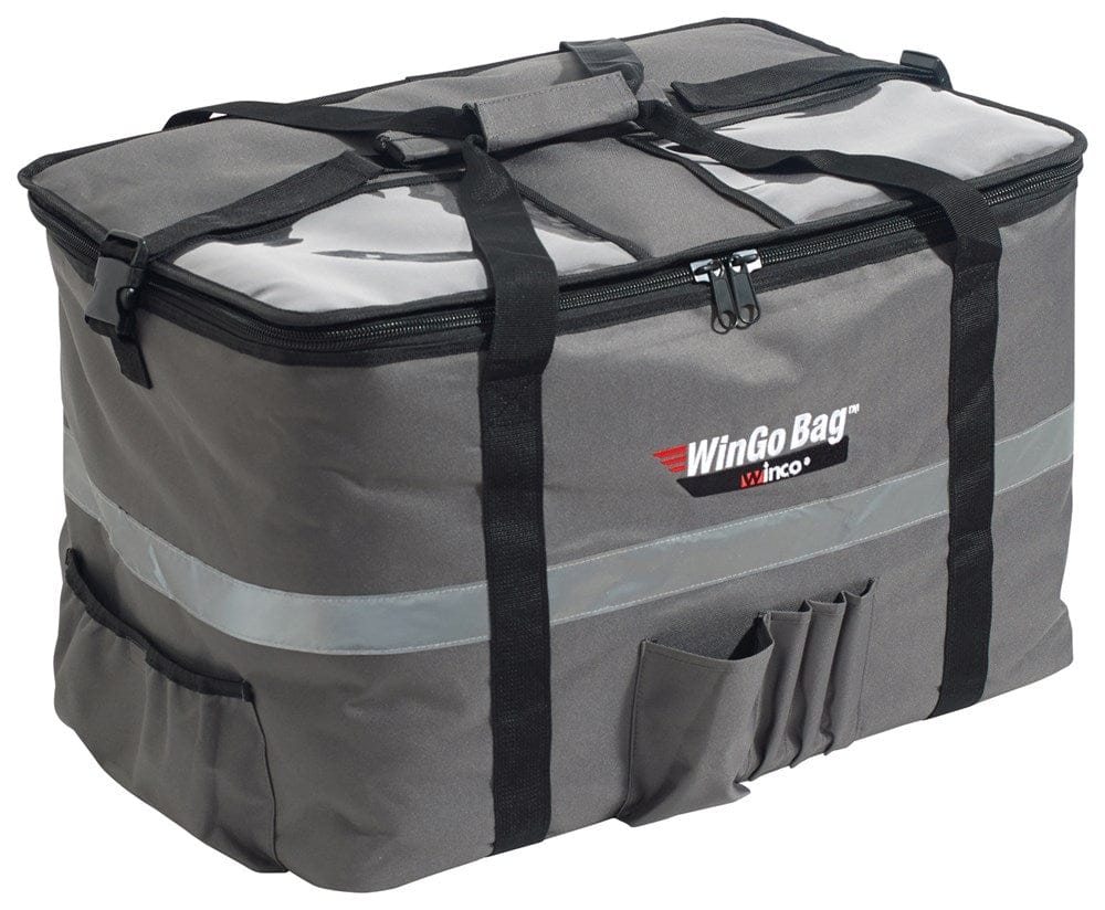 Winco Unclassified Each Winco BGCB-2314 WinGoBag Premium Catering Bag Large Waterproof Insulated with Multiple Pockets and Heavy-Duty Straps | Denson CFE