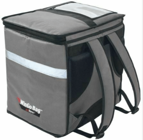 Winco Unclassified Each Winco BGDB-1616 WinGoBag??? Premium Delivery Backpack, 16"W x 13"D x 16"H