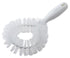 Winco Unclassified Each Winco BRV-10 9-1/4" White Vegetable Brush with Polyester Bristles