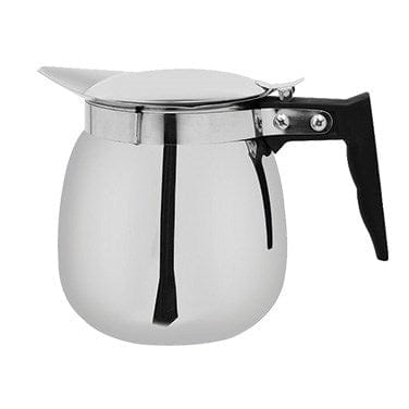 Winco Unclassified Each Winco CD-64 64 Ounce Stainless Steel Coffee Server with Cover and Handle | Denson CFE