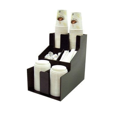 Winco Unclassified Each Winco CLSO-2T Cup and Lid Organizer 3 Tier Design Efficient Storage Solution for Cups and Lids | Denson CFE