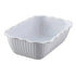 Winco Unclassified Each Winco CRK-10W Deli Crock 10 Inch Fluted ABS White | Denson CFE
