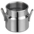 Winco Unclassified Each Winco DDSD-101S Stainless Steel Mini Milk Can 3 oz 2 inch Diameter x 2 inch Height | Denson CFE