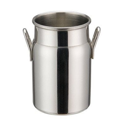 Winco Unclassified Each Winco DDSD-102S Mini Stainless Steel Milk Can 5 Ounce 2 Inch Diameter x 3 Inch Height | Denson CFE