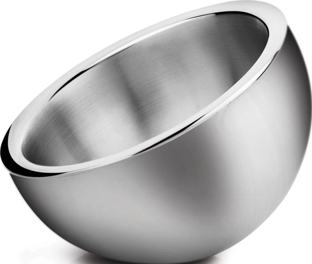 Winco Unclassified Each Winco DWAB-S Stainless Steel 1.5 Quart Angled Display Bowl Double Wall Insulated | Denson CFE