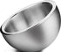 Winco Unclassified Each Winco DWAB-S Stainless Steel 1.5 Quart Angled Display Bowl Double Wall Insulated | Denson CFE