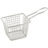 Winco Unclassified Each Winco FBM-433T Mini Fry Basket Rectangular 4x3x3 Dishwasher Safe Stainless Steel | Denson CFE