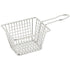 Winco Unclassified Each Winco FBM-544T Mini Fry Basket Rectangular Stainless Steel Dishwasher Safe 5x4x4 | Denson CFE