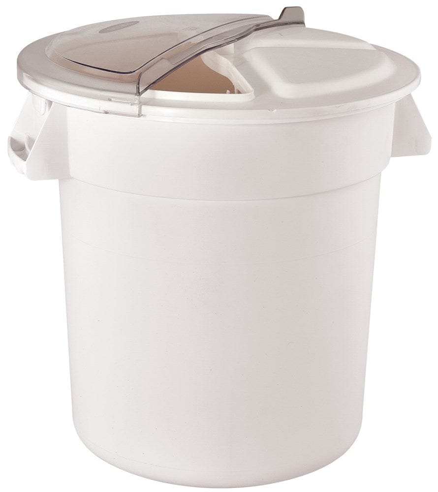 Winco Unclassified Each Winco FCW-20RC Rotating Lid for 20 Gallon Heavy Duty Trash Can | Denson CFE