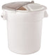 Winco Unclassified Each Winco FCW-32RC Rotating Lid for 32 Gallon White Container | Denson CFE