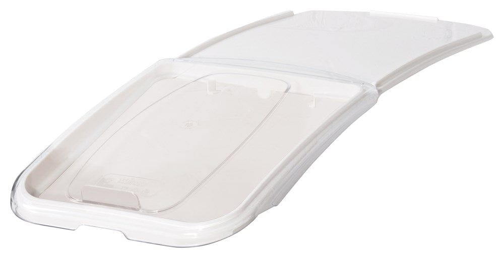 Winco Unclassified Each Winco IB-21-LE Polycarbonate Lid for IB-21 White Clear NSF Certified | Denson CFE