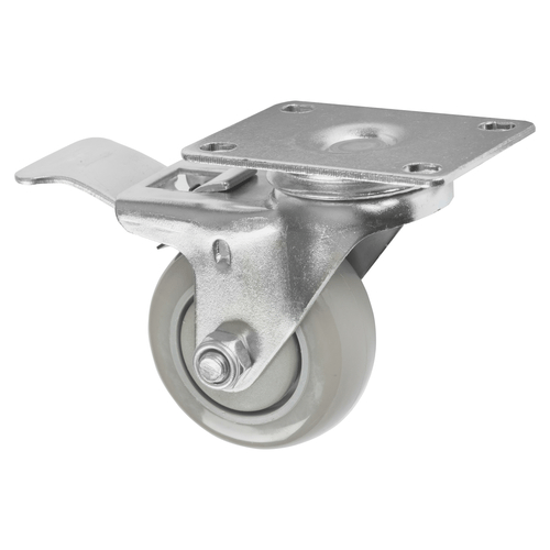 Winco Unclassified Each Winco IB-C3B Durable 3 Inch Swivel Brake Caster with 100 Pound Capacity for IB-21 and IB-27 | Denson CFE