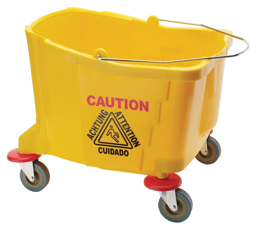 Winco Unclassified Each Winco MPB-36B 36 Quart Replacement Bucket Yellow for MPB-36 | Denson CFE