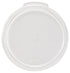 Winco Unclassified Each Winco PCRC-1222C Clear Polycarbonate Cover for 12 Quart 18 Quart and 22 Quart Containers | Denson CFE