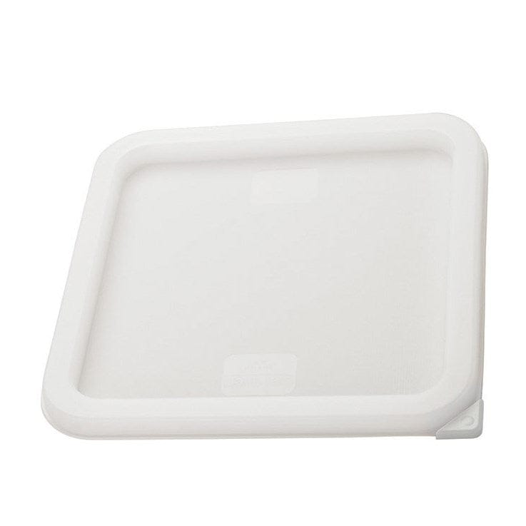 Winco Unclassified Each Winco PECC-M Cover for 6 and 8 Quart Square Storage Containers White Polyethylene | Denson CFE