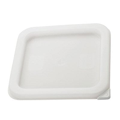Winco Unclassified Each Winco PECC-S Square Storage Container Cover for 2 and 4 Quart Containers White Polyethylene | Denson CFE