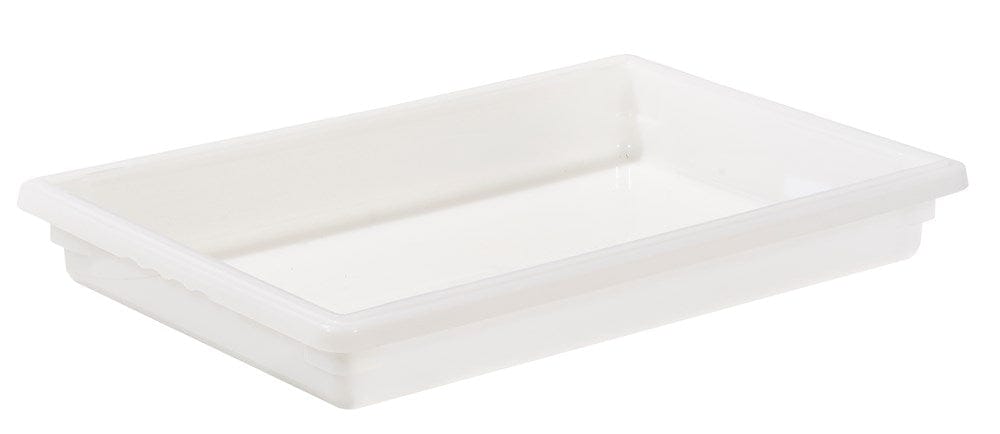 Winco Unclassified Each Winco PFFW-3 Food Storage Box 18 inch x 26 inch x 3 inch Stackable BPA Free Polypropylene White | Denson CFE