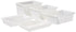 Winco Unclassified Each Winco PFFW-9 Food Storage Box 18 x 26 x 9 Inch White BPA Free Polypropylene Stackable | Denson CFE