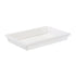 Winco Unclassified Each Winco PFHW-3 Food Storage Box 1.75 Gallon Stackable BPA Free Polypropylene White | Denson CFE
