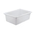 Winco Unclassified Each Winco PFHW-9 Food Storage Box, 18" x 12" x 9", White, PP