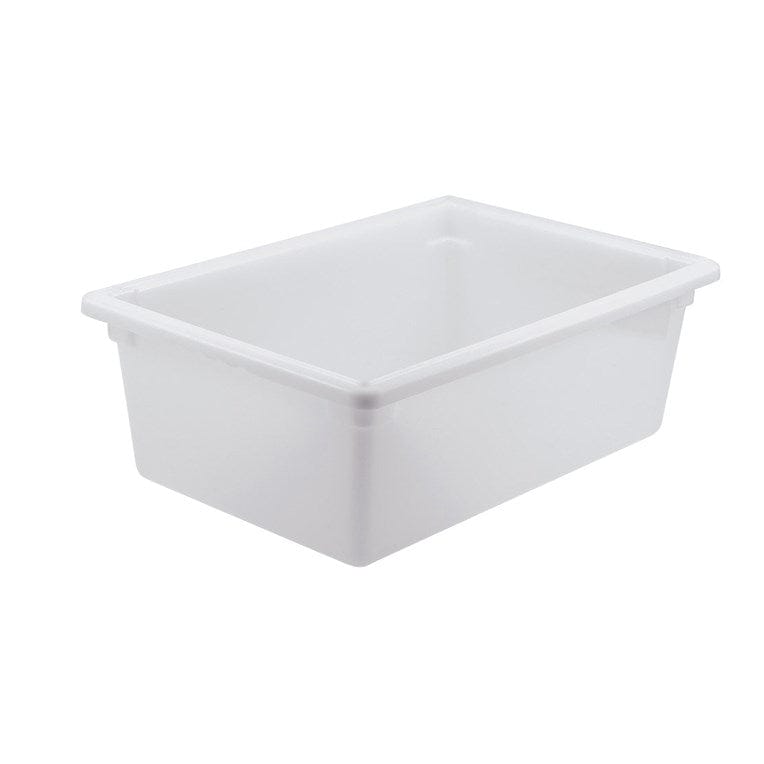 Winco Unclassified Each Winco PFHW-9 Food Storage Box 5 Gallon Polypropylene Stackable BPA Free White | Denson CFE
